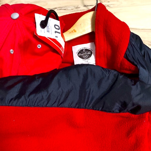 Vintage COCA COLA JACKET AND HAT BUNDLE - Picture 6 of 6